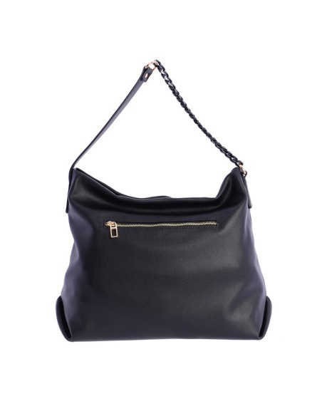 SHOPPER-UN-ASA-COMBINADA-NEGRO-NOVARA-DON-ALGODÓN SHOPPER-UN-ASA-COMBINADA-NEGRO-NOVARA-DON-ALGODÓN