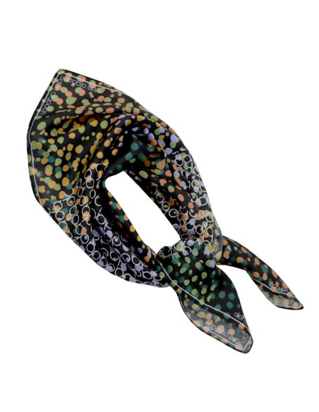 PAÑUELO-CUADRADO-TOPOS-COLORES-LOGOTIPADO-DON-ALGODÓN