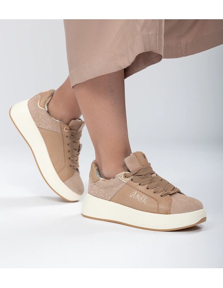 DEPORTIVAS-BEIGE-PLATAFORMA-ACOLCHADA-MEMORIES-ANEKKE