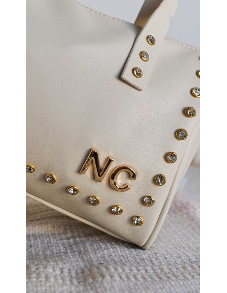 BOWLING-TACHAS-CRISTAL-BEIGE-DOS-ASAS-MANO-ASA-BANDOLERA-NOCO-COMPLEMENTOS