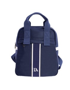 MOCHILA-MARINO-BEIGE-COMPARTIMENTOS-DOS-ASAS-MANO-ASAS-TRASERAS-REGULABLES-DON-ALGODÓN 2