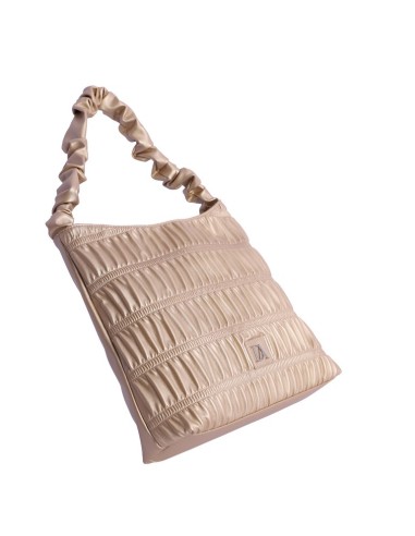 BOLSO-DORADO-PIEL-ARRUGADA-UN-ASA-DON-ALGODÓN