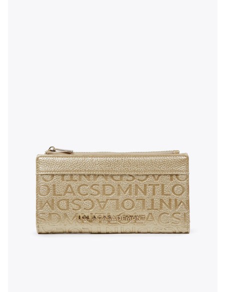 MONEDERO-GRANDE-TEXTURIZADO.LOGO-DOS-COMPARTIMENTOS-LOLA-CASADEMUNT