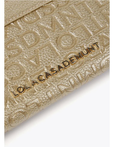 MONEDERO-GRANDE-TEXTURIZADO.LOGO-DOS-COMPARTIMENTOS-LOLA-CASADEMUNT