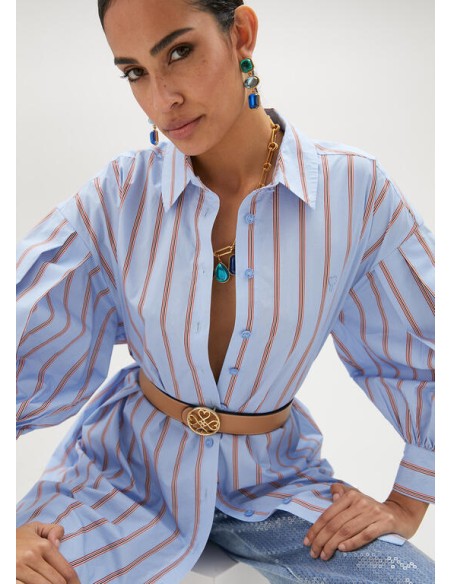 CINTURÓN-REVERSIBLE-MARRÓN-MARINO-HEBILLA-REDONDO-CORAZONES-LOLA-CASADEMUNT