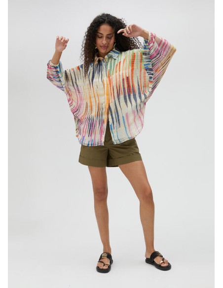 CAMISA-RAYAS-VERTICALES-MULTICOLOR-MANGAS-ABULLONADAS-LOLA-CASADEMUNT