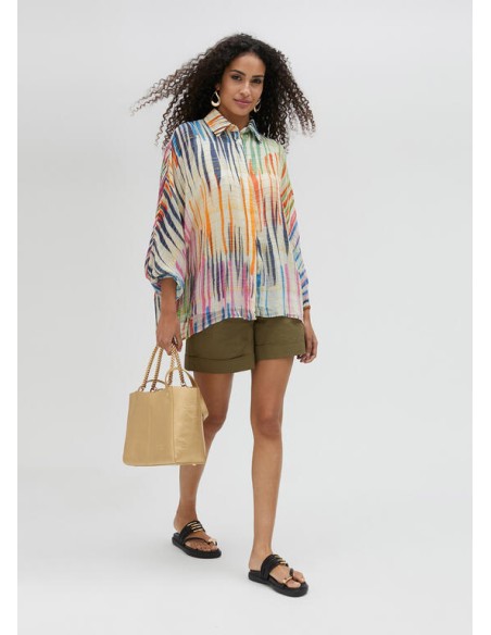 CAMISA-RAYAS-VERTICALES-MULTICOLOR-MANGAS-ABULLONADAS-LOLA-CASADEMUNT