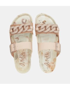 SANDALIAS-PLANAS-BIO-ROSAS-ESLABONES-ANEKKE 2