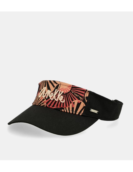 VISERA-NEGRA.ESTAMPADA-COLECCIÓN-AJUSTABLE-TRASERA-ANEKKE