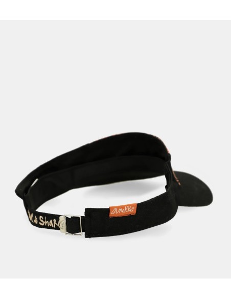 VISERA-NEGRA.ESTAMPADA-COLECCIÓN-AJUSTABLE-TRASERA-ANEKKE