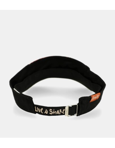 VISERA-NEGRA.ESTAMPADA-COLECCIÓN-AJUSTABLE-TRASERA-ANEKKE