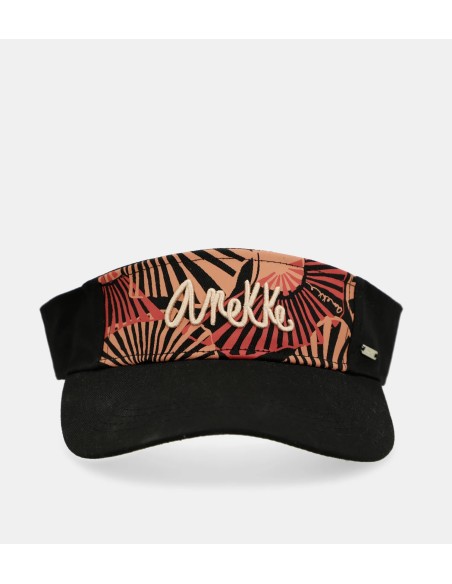 VISERA-NEGRA.ESTAMPADA-COLECCIÓN-AJUSTABLE-TRASERA-ANEKKE