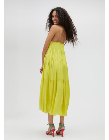 VESTIDO-LARGO-TIRANTES-VOLANTES.LOGO-STRASS-LIMA-LOLA-CASADEMUNT