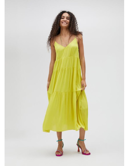 VESTIDO-LARGO-TIRANTES-VOLANTES.LOGO-STRASS-LIMA-LOLA-CASADEMUNT