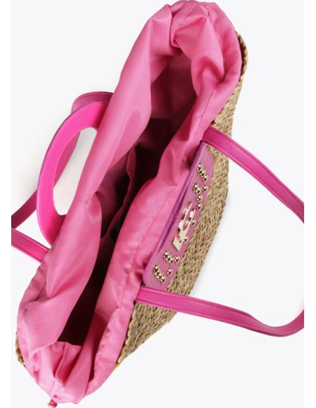 CAPAZO-GRANDE-EFECTO-PIEL-ROSA-TACHUELAS-DOS-ASAS-ASA-BANDOLERA-LOLA-CASADEMUNT CAPAZO-GRANDE-EFECTO-PIEL-ROSA-TACHUELAS-DOS-ASAS-ASA-BANDOLERA-LOLA-CASADEMUNT