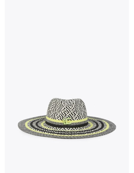SOMBRERO-FLOPPY-RAFIA-VERDE-NEGRO-LOGO-FRONTAL-LOLA-CASADEMUNT SOMBRERO-FLOPPY-RAFIA-VERDE-NEGRO-LOGO-FRONTAL-LOLA-CASADEMUNT