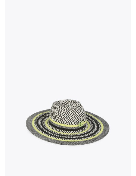 SOMBRERO-FLOPPY-RAFIA-VERDE-NEGRO-LOGO-FRONTAL-LOLA-CASADEMUNT SOMBRERO-FLOPPY-RAFIA-VERDE-NEGRO-LOGO-FRONTAL-LOLA-CASADEMUNT