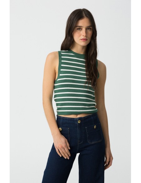 TOP-ESTAMPADO-RAYAS-ESCOTE-REDONDO-TIRANTES-NADADOR-TIFFOSI TOP-ESTAMPADO-RAYAS-ESCOTE-REDONDO-TIRANTES-NADADOR-TIFFOSI