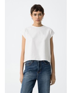 CAMISETA-BLANCA-BÁSICA-CUELLO-REDONDO-MANGA-CORTA-FIORI-TIFFOSI 2