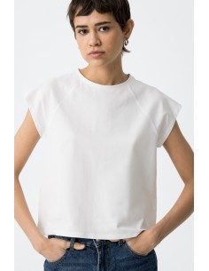 CAMISETA-BLANCA-BÁSICA-CUELLO-REDONDO-MANGA-CORTA-FIORI-TIFFOSI