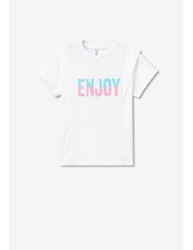 CAMISETA-BLANCA-ENJOY-BICOLOR-LENTEJUELAS-DION-TIFFOSI