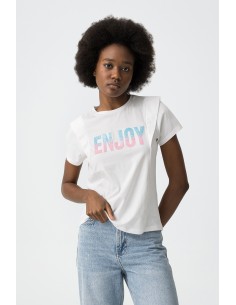 CAMISETA-BLANCA-ENJOY-BICOLOR-LENTEJUELAS-DION-TIFFOSI