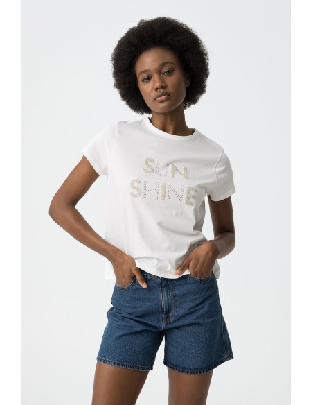 CAMISETA-BLANCA-SUN-SHINE-CUELLO-REDONDO-MANGA-CORTA-PENTY-TIFFOSI CAMISETA-BLANCA-SUN-SHINE-CUELLO-REDONDO-MANGA-CORTA-PENTY-TIFFOSI