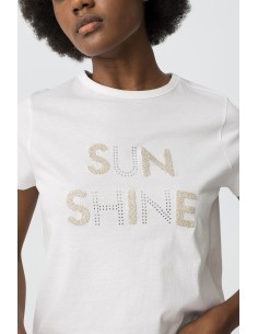 CAMISETA-BLANCA-SUN-SHINE-CUELLO-REDONDO-MANGA-CORTA-PENTY-TIFFOSI 2