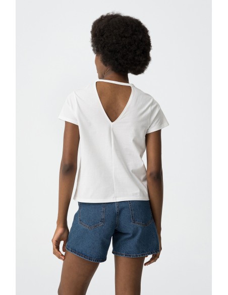 CAMISETA-BLANCA-SUN-SHINE-CUELLO-REDONDO-MANGA-CORTA-PENTY-TIFFOSI CAMISETA-BLANCA-SUN-SHINE-CUELLO-REDONDO-MANGA-CORTA-PENTY-TIFFOSI