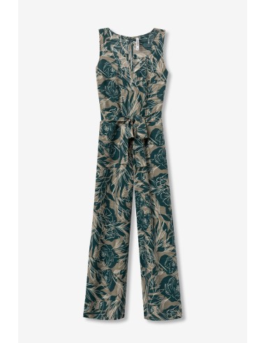 MONO-LARGO-ESTAMPADO-FLORAL-VERDE-TABACO-TIFFOSI