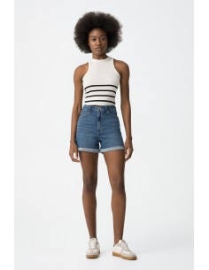 SHORTS.VAQUEROS-TIRO-ALTO-BAJO-PLIEGUE-GIO-TIFFOSI 2