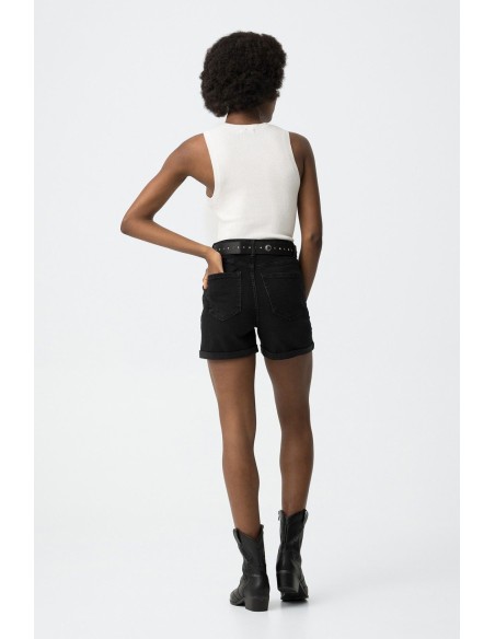 SHORTS-VAQUEROS-NEGROS-TIRO-ALTO-GIO-TIFFOSI SHORTS-VAQUEROS-NEGROS-TIRO-ALTO-GIO-TIFFOSI