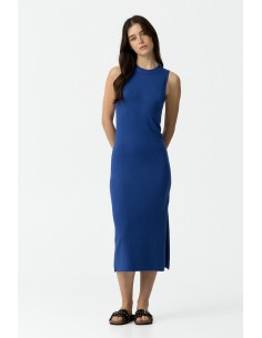 VESTIDO LARGO AZULÓN HALIA TIFFOSI