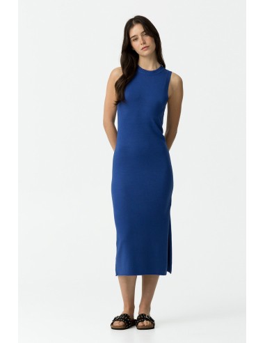 VESTIDO LARGO AZULÓN HALIA TIFFOSI