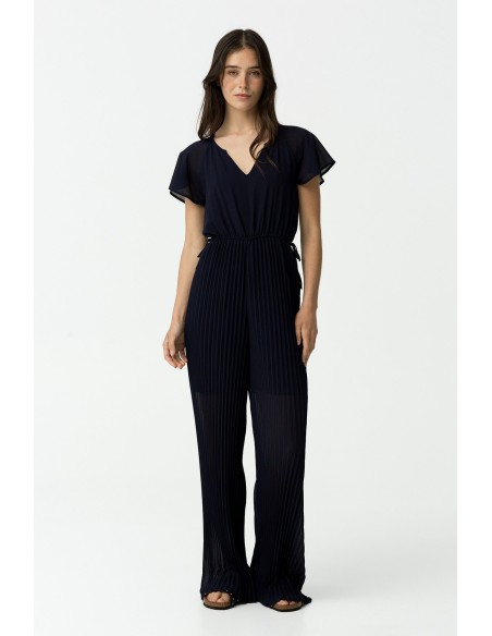 MONO-LARGO-MARINO-CUELLO-ÌCO-CINTURA-ELÁSTICA-PANTALONES-EFECTO-PLISADO MONO-LARGO-MARINO-CUELLO-ÌCO-CINTURA-ELÁSTICA-PANTALONES-EFECTO-PLISADO