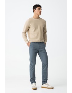 PANTALONES-CHINOS-AZUL-GRIS-CINCO-BOLSILLOS-TAPERED-TIFFOSI 2