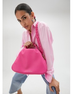 BOLSO DOS ASAS FUCSIA LOLA CASADEMUNT