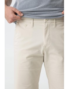 PANTALONES-CORTOS-CHINOS-BEIGE-SLIM-TIFFOSI 2
