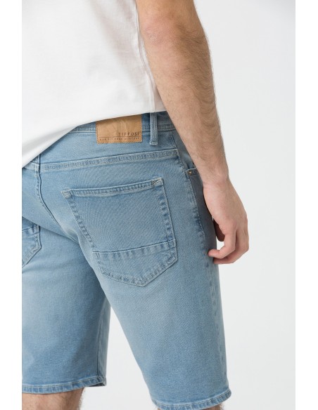 SHORTS-VAQUEROS-AZUL-CLARO-SLIM-FIT-TIFFOSI SHORTS-VAQUEROS-AZUL-CLARO-SLIM-FIT-TIFFOSI