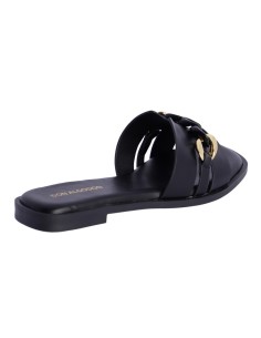 SANDALIAS-NEGRAS-PLANAS-CADENAS-NEGRO-ORO-EMMA-TIFFOSI 2