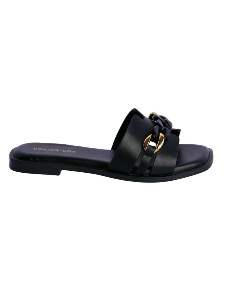 SANDALIAS-NEGRAS-PLANAS-CADENAS-NEGRO-ORO-EMMA-TIFFOSI SANDALIAS-NEGRAS-PLANAS-CADENAS-NEGRO-ORO-EMMA-TIFFOSI