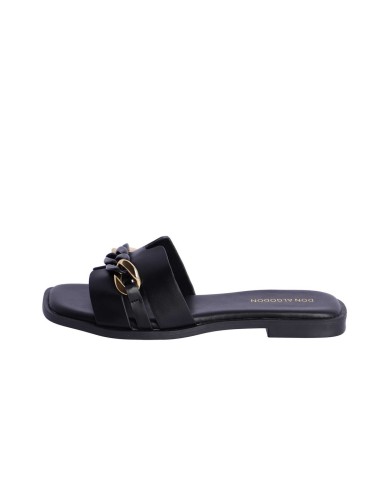 SANDALIAS-NEGRAS-PLANAS-CADENAS-NEGRO-ORO-EMMA-TIFFOSI