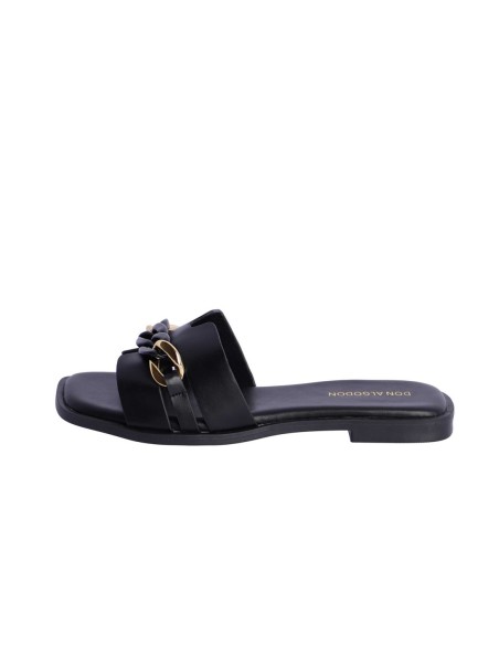 SANDALIAS-NEGRAS-PLANAS-CADENAS-NEGRO-ORO-EMMA-TIFFOSI SANDALIAS-NEGRAS-PLANAS-CADENAS-NEGRO-ORO-EMMA-TIFFOSI