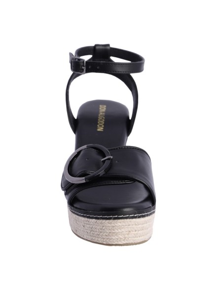SANDALIAS-CUÑA-NEGRAS-HEBILLA-CIERRE-TOBILLERO-LUISA-DON-ALGODÓN SANDALIAS-CUÑA-NEGRAS-HEBILLA-CIERRE-TOBILLERO-LUISA-DON-ALGODÓN