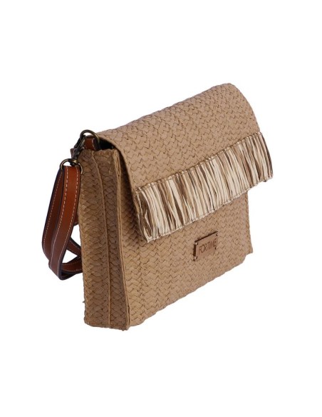 BANDOLERA-MARRÓN-RECTANGULAR-SOLAPA-CREMALLERA-CENEFA-COLORES-VEGA.DON-ALGODÓN