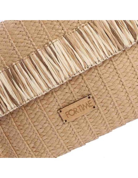 BANDOLERA-MARRÓN-RECTANGULAR-SOLAPA-CREMALLERA-CENEFA-COLORES-VEGA.DON-ALGODÓN