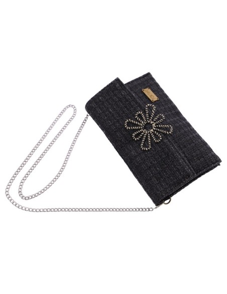 BOLSO-MANO-RAFIA-NEGRA-SOLAPA-IMÁN-GIA-FORTIME