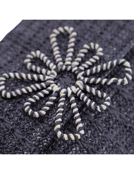 BOLSO-MANO-RAFIA-NEGRA-SOLAPA-IMÁN-GIA-FORTIME