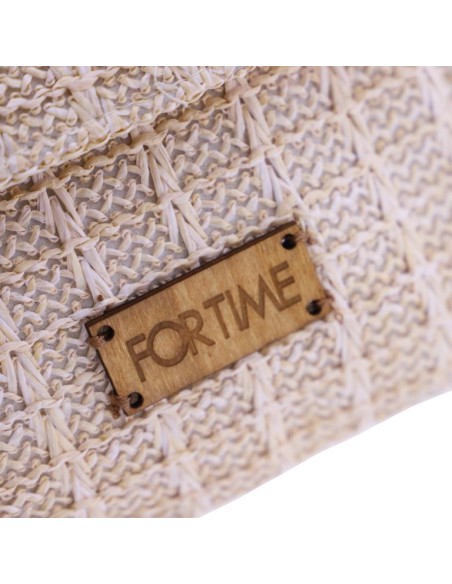 BOLSO-MANO-RAFIA-BEIGE-SOLAPA-IMÁN-GIA-FORTIME