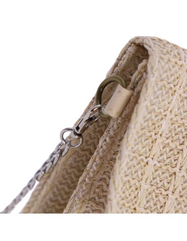 BOLSO-MANO-RAFIA-BEIGE-SOLAPA-IMÁN-GIA-FORTIME